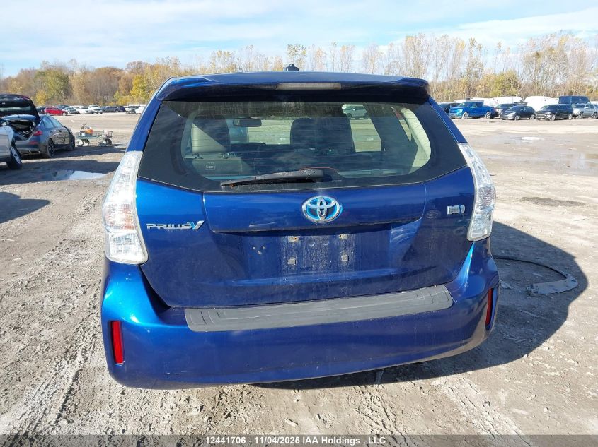 2013 Toyota Prius V VIN: JTDZN3EU5D3187746 Lot: 12441706