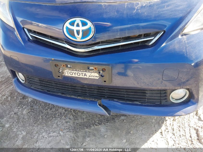 2013 Toyota Prius V VIN: JTDZN3EU5D3187746 Lot: 12441706