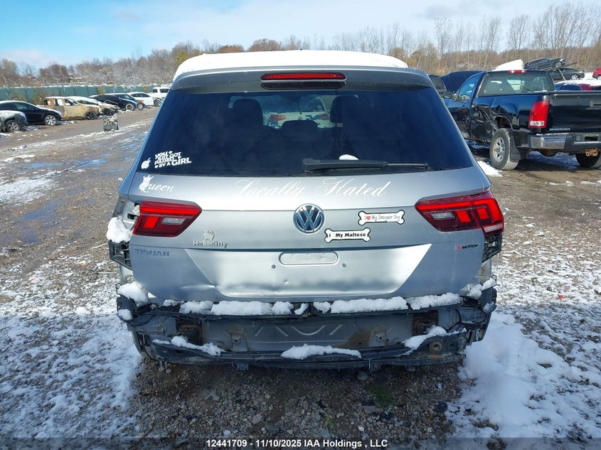 2021 Volkswagen Tiguan Highline VIN: 3VV4B7AX2MM068398 Lot: 12441709