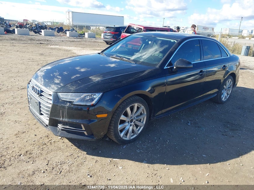 WAUANAF4XJA170896 2018 AUDI A4 photo no. 2