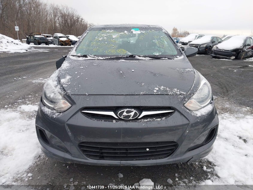 2013 Hyundai Accent Gls/Gs VIN: KMHCT4AE6DU425593 Lot: 12441739