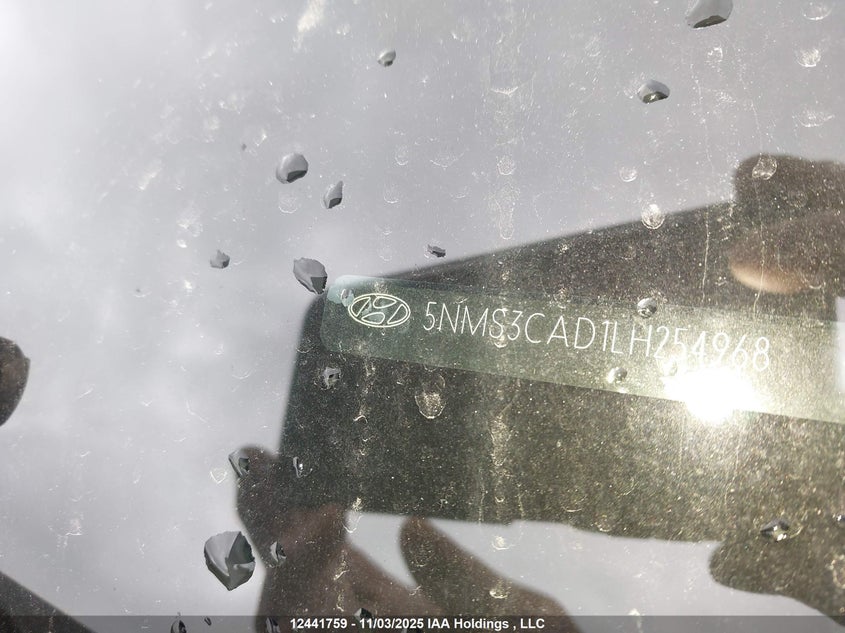 5NMS3CAD1LH254968 2020 HYUNDAI SANTA FE photo no. 19