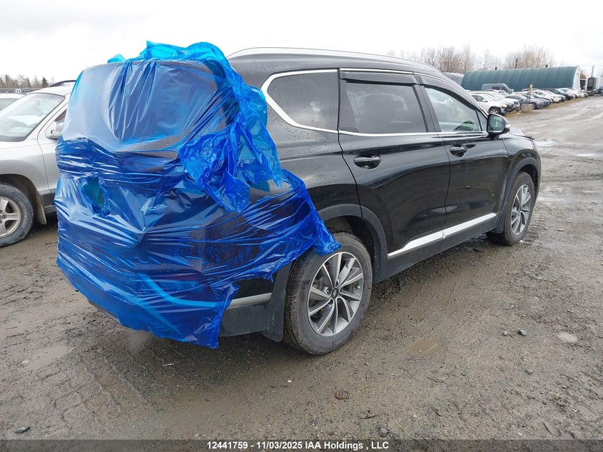 5NMS3CAD1LH254968 2020 HYUNDAI SANTA FE photo no. 4