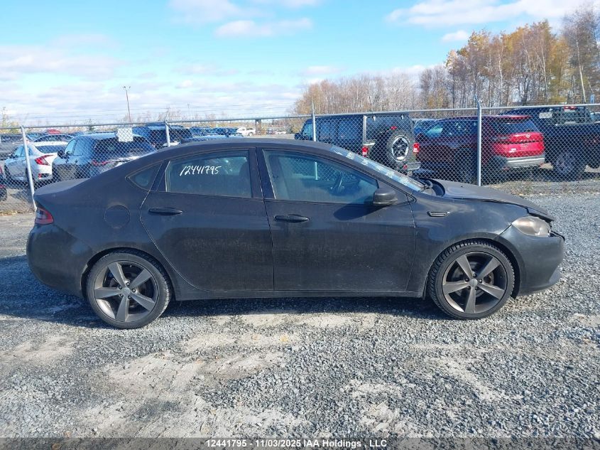 2014 Dodge Dart Gt VIN: 1C3CDFEB2ED754990 Lot: 12441795