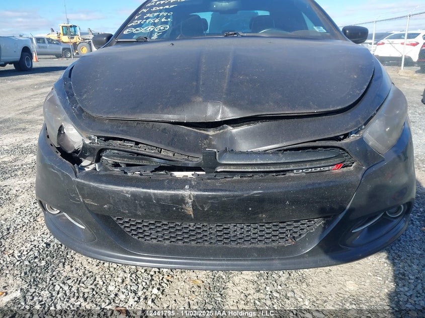 2014 Dodge Dart Gt VIN: 1C3CDFEB2ED754990 Lot: 12441795