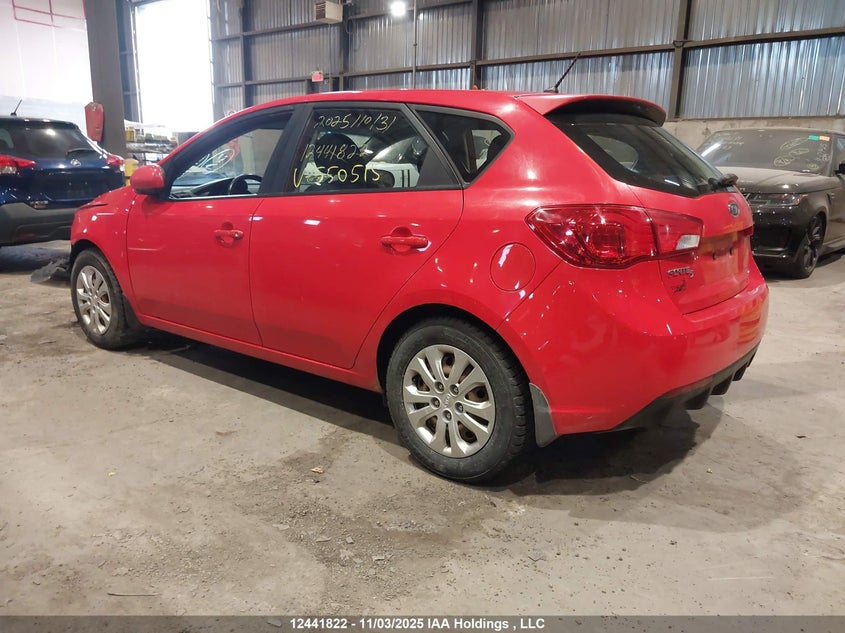 KNAFT5A24C5550515 2012 KIA FORTE photo no. 3