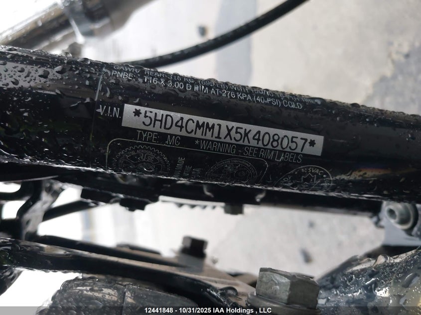 5HD4CMM1X5K408057 2005 HARLEY-DAVIDSON IRON photo no. 10