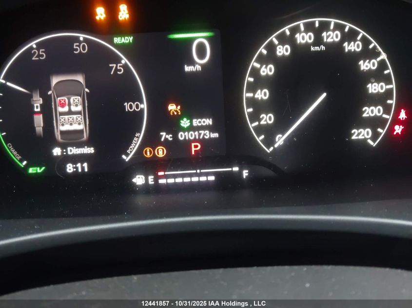 2025 Honda Civic Hybrid Sport/Sport Touring VIN: 2HGFE4F89SH009490 Lot: 12441857