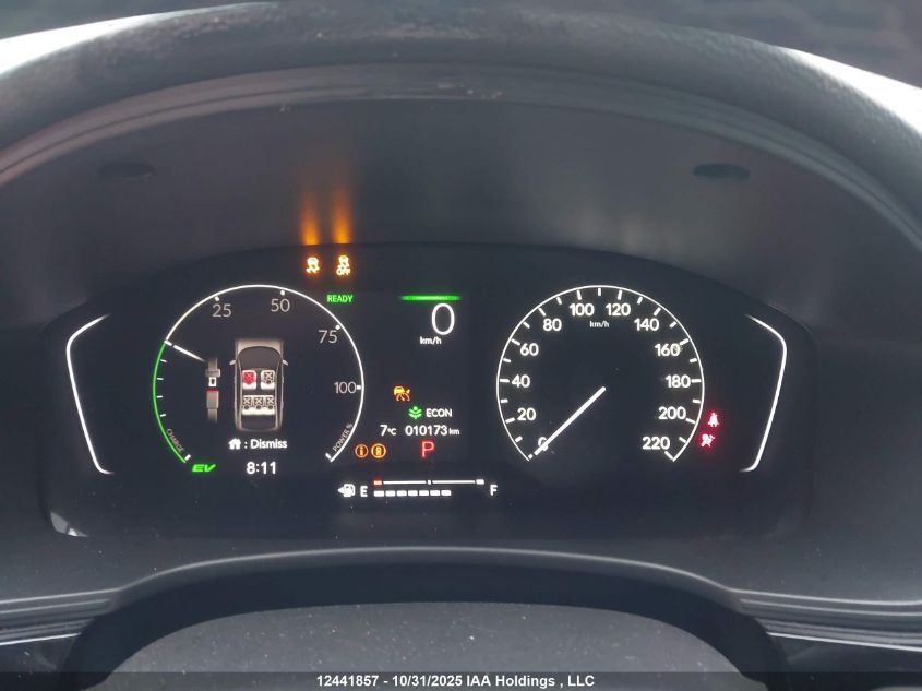 2025 Honda Civic Hybrid Sport/Sport Touring VIN: 2HGFE4F89SH009490 Lot: 12441857