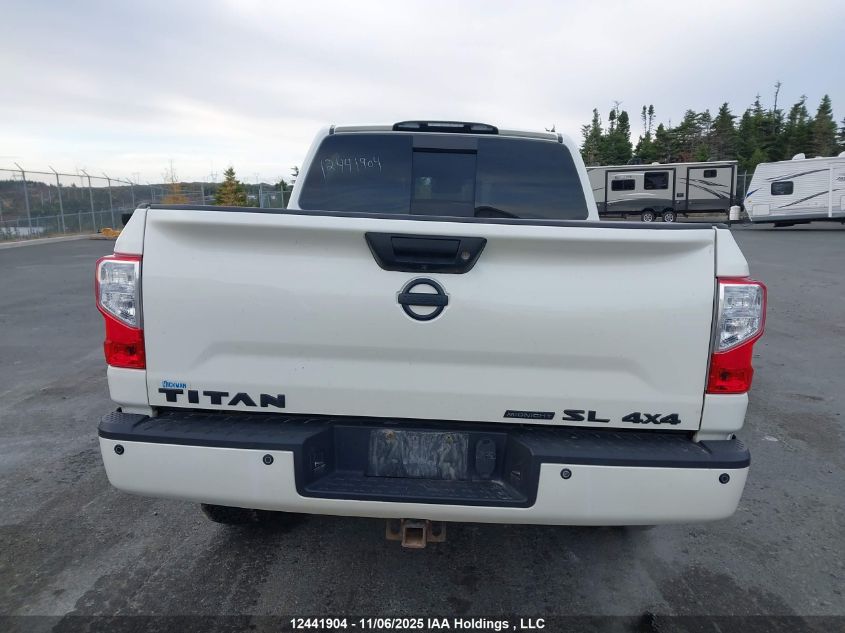 2018 Nissan Titan Platinum/Pro-4X/S/Sl Midnight Edition/Sv/Sv Midnight Edition VIN: 1N6AA1E56JN528445 Lot: 12441904
