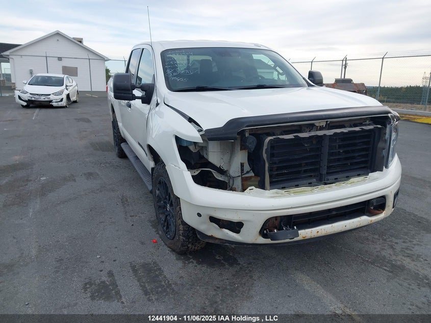 2018 Nissan Titan Platinum/Pro-4X/S/Sl Midnight Edition/Sv/Sv Midnight Edition VIN: 1N6AA1E56JN528445 Lot: 12441904