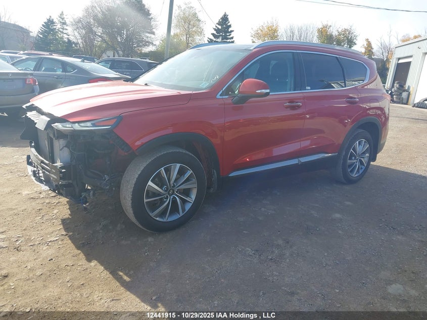 5NMS3CAA8KH089103 2019 HYUNDAI SANTA FE photo no. 2