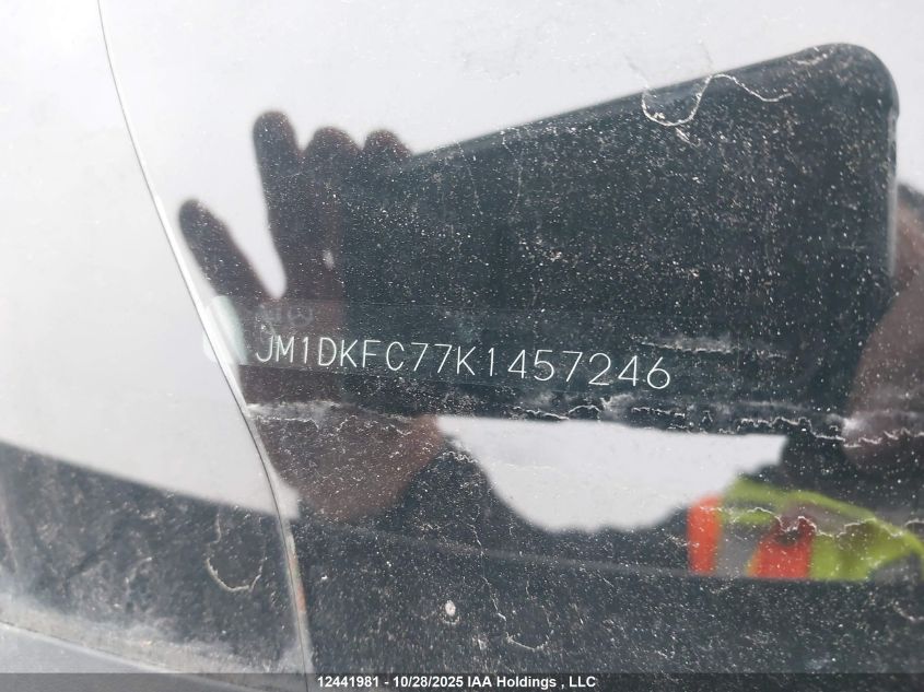2019 Mazda Cx-3 Touring VIN: JM1DKFC77K1457246 Lot: 12441981