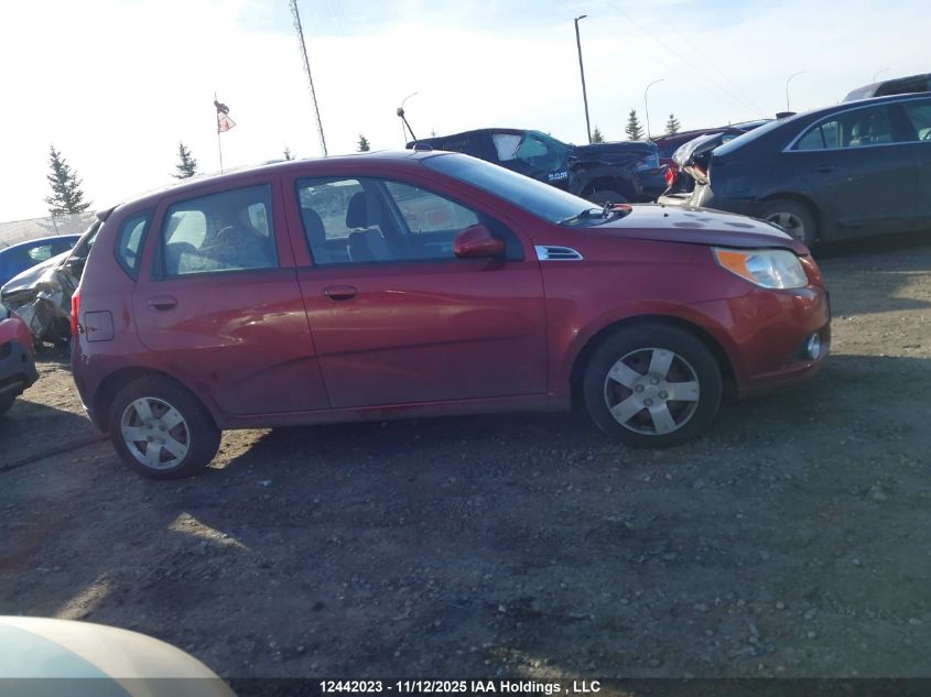2010 Chevrolet Aveo Lt VIN: 3G1TC6DE9AL129252 Lot: 12442023