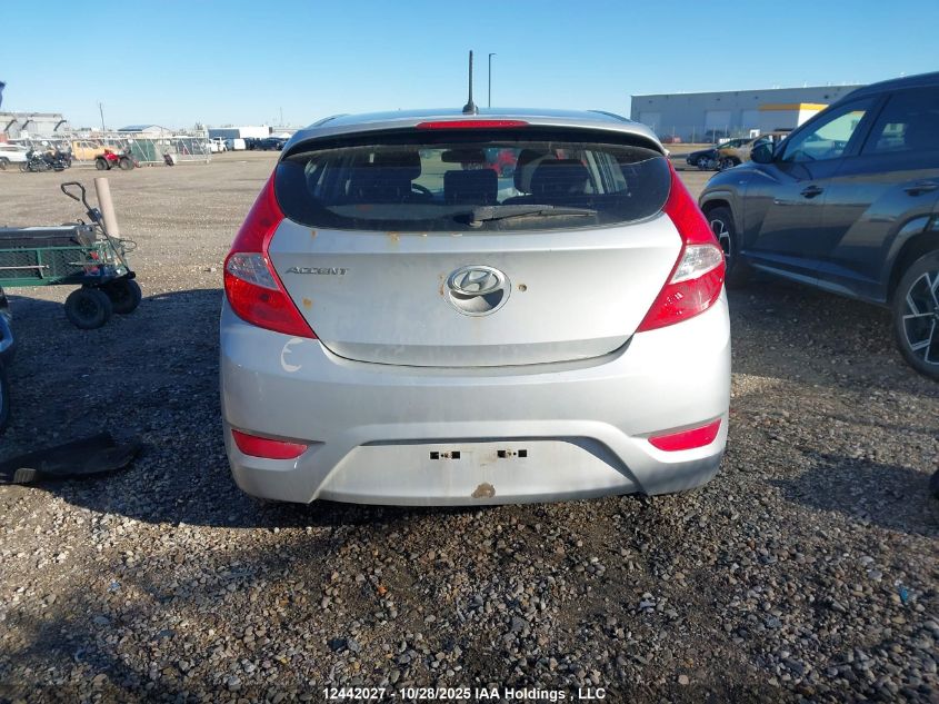 2013 Hyundai Accent Gls/Gs VIN: KMHCT5AE9DU093364 Lot: 12442027
