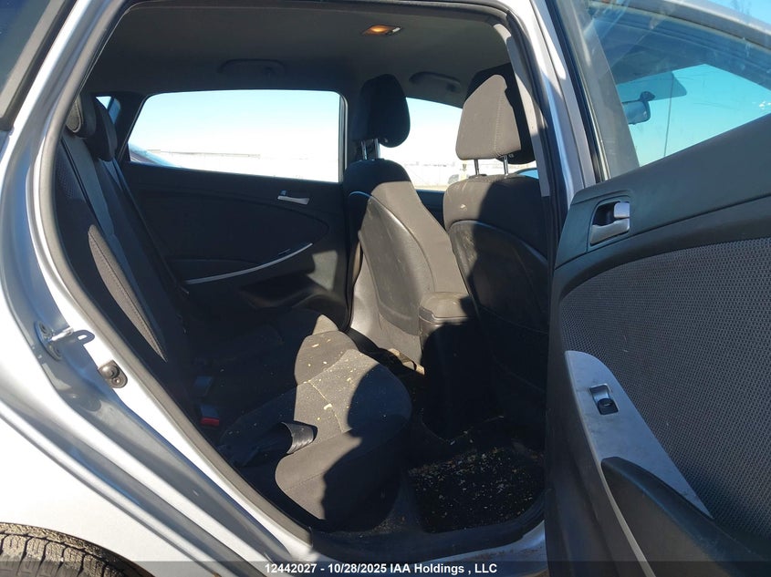 2013 Hyundai Accent Gls/Gs VIN: KMHCT5AE9DU093364 Lot: 12442027