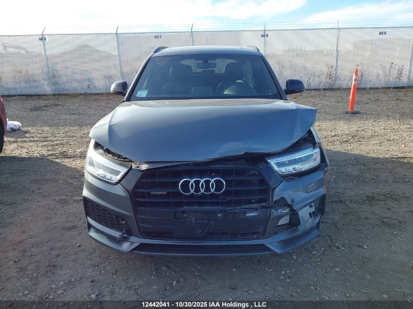 2018 Audi Q3 2.0T Technik VIN: WA1GCCFS4JR031257 Lot: 12442041