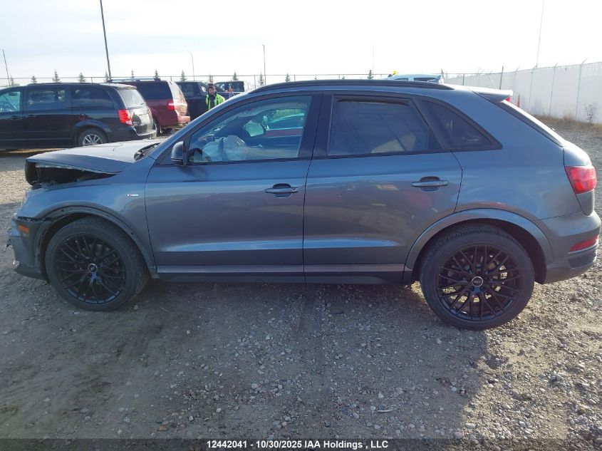 2018 Audi Q3 2.0T Technik VIN: WA1GCCFS4JR031257 Lot: 12442041