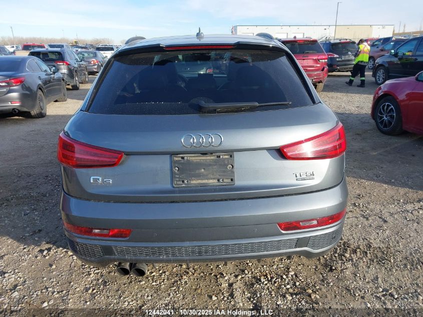 2018 Audi Q3 2.0T Technik VIN: WA1GCCFS4JR031257 Lot: 12442041