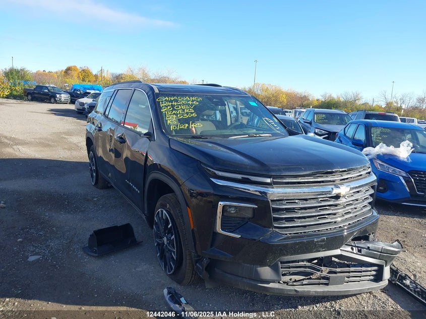 2025 Chevrolet Traverse Lt black null null 1GNEVGRS3SJ275306 photo #1