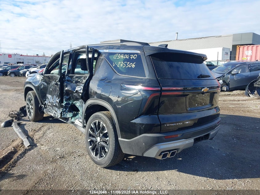 2025 Chevrolet Traverse Lt black null null 1GNEVGRS3SJ275306 photo #4