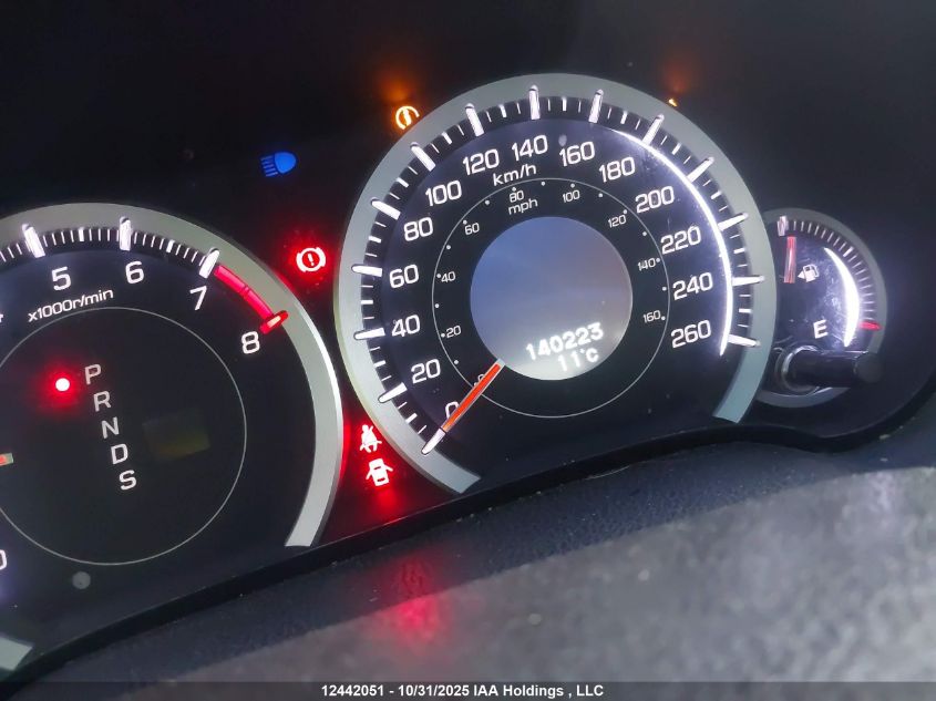 2010 Acura Tsx Premium/Technology Package VIN: JH4CU2F65AC801918 Lot: 12442051