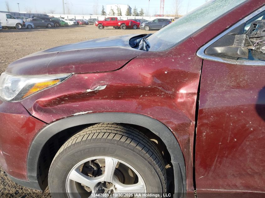 2017 Toyota Highlander Se/Xle VIN: 5TDJZRFH2HS455226 Lot: 12442059