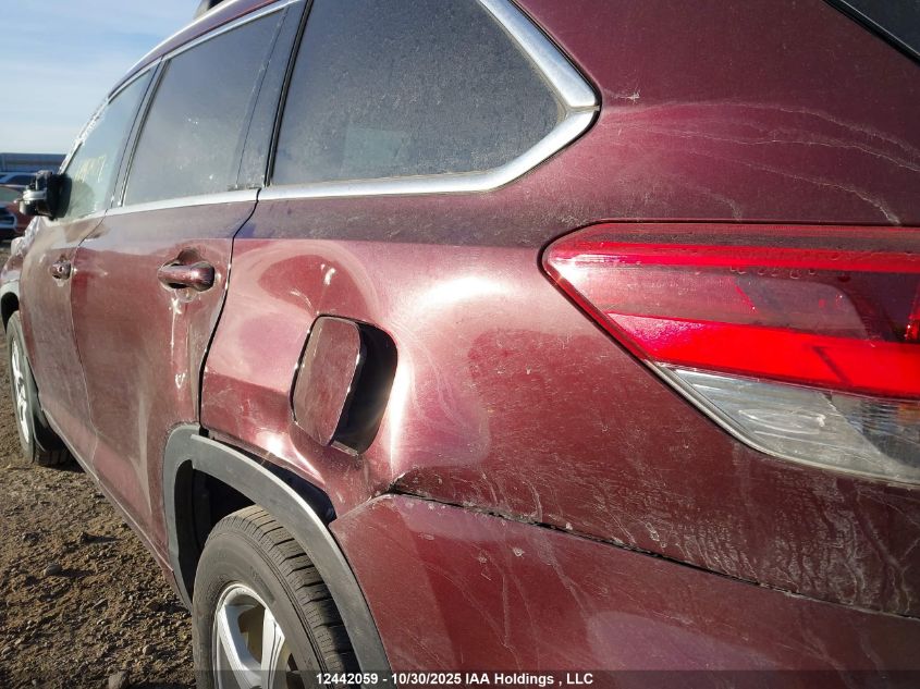 2017 Toyota Highlander Se/Xle VIN: 5TDJZRFH2HS455226 Lot: 12442059