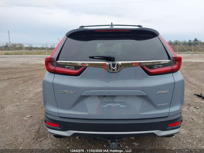 2022 Honda Cr-V Sport VIN: 2HKRW2H43NH205346 Lot: 12442070