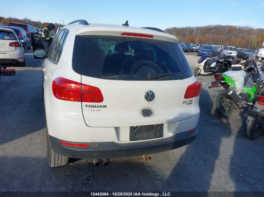 2015 Volkswagen Tiguan Comfortline/Highline/Special Edition/Trendline VIN: WVGJV7AX9FW585561 Lot: 12442084