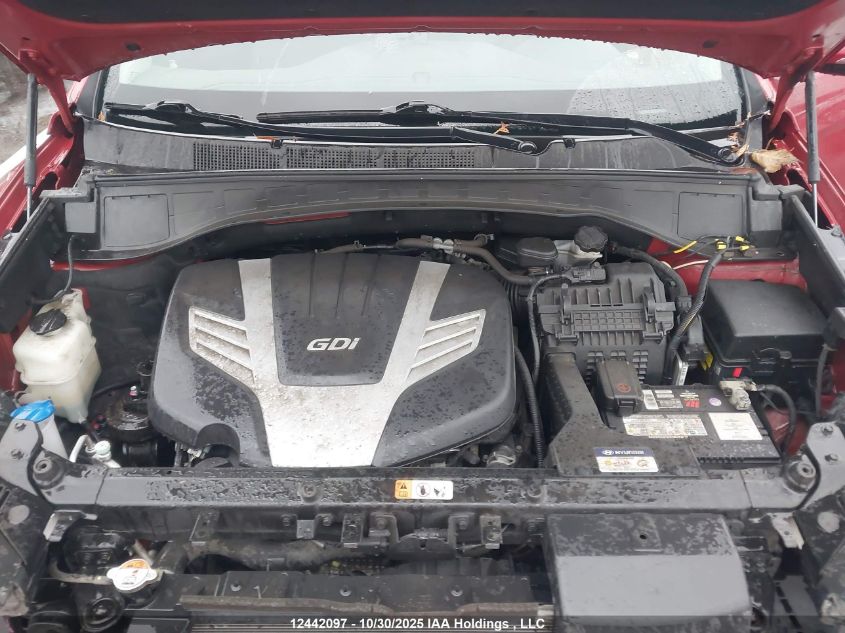 2017 Hyundai Santa Fe Se/Limited VIN: KM8SNDHF1HU237493 Lot: 12442097