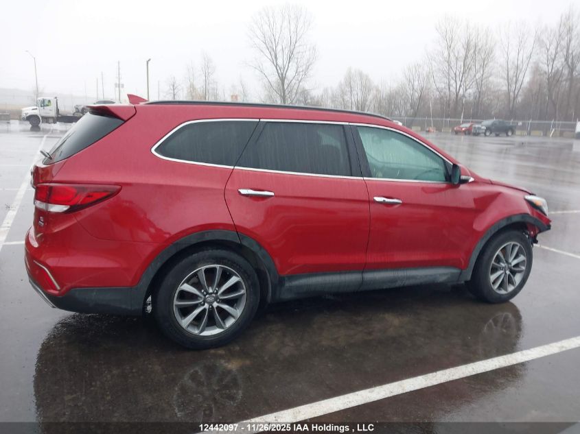 2017 Hyundai Santa Fe Se/Limited VIN: KM8SNDHF1HU237493 Lot: 12442097