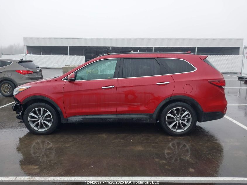 2017 Hyundai Santa Fe Se/Limited VIN: KM8SNDHF1HU237493 Lot: 12442097