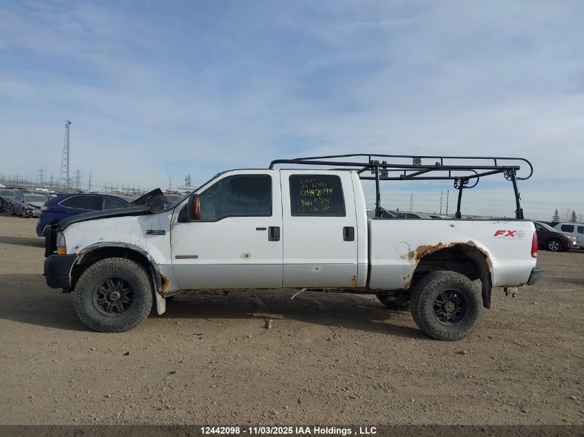 2004 Ford F-350 Lariat/Xl/Xlt VIN: 1FTSW31P84ED97373 Lot: 12442098