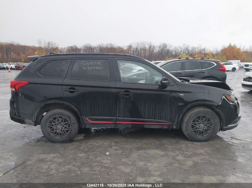 2019 Mitsubishi Outlander VIN: JA4JZ3AX4KZ605560 Lot: 12442118