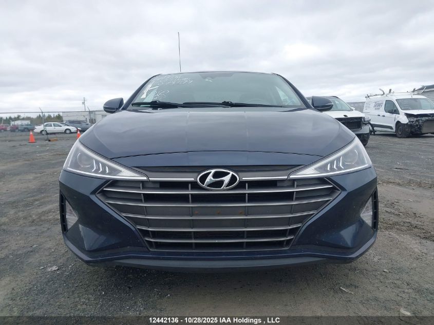 2020 Hyundai Elantra Preferred With Sun And Safety Package Auto Ivt VIN: KMHD84LF1LU073579 Lot: 12442136