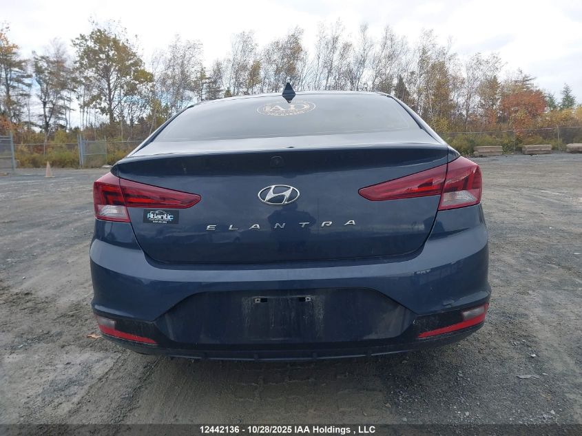 2020 Hyundai Elantra Preferred With Sun And Safety Package Auto Ivt VIN: KMHD84LF1LU073579 Lot: 12442136