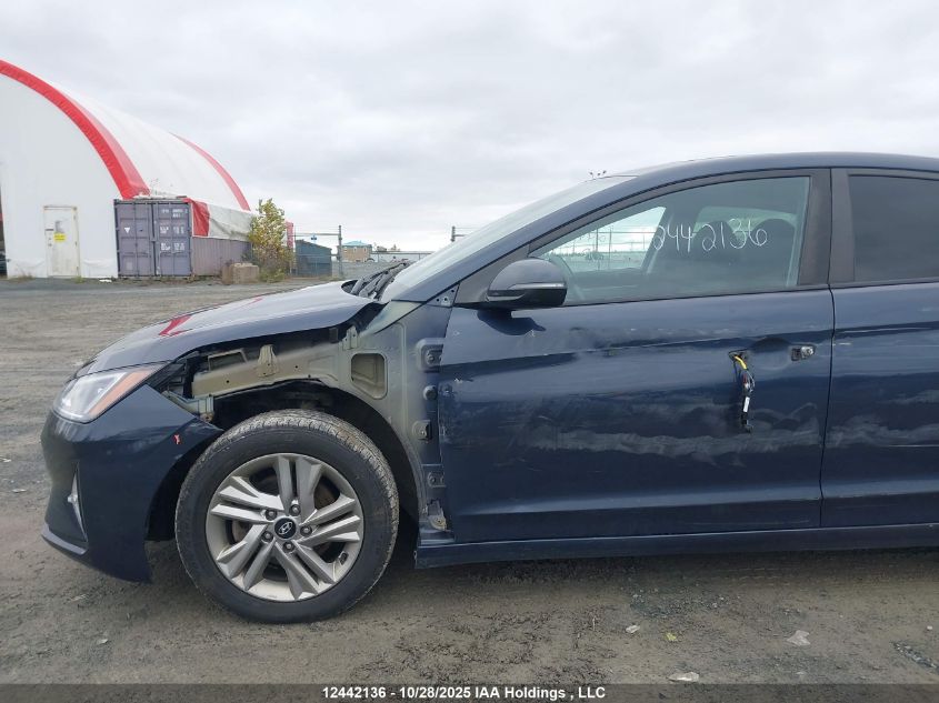 2020 Hyundai Elantra Preferred With Sun And Safety Package Auto Ivt VIN: KMHD84LF1LU073579 Lot: 12442136