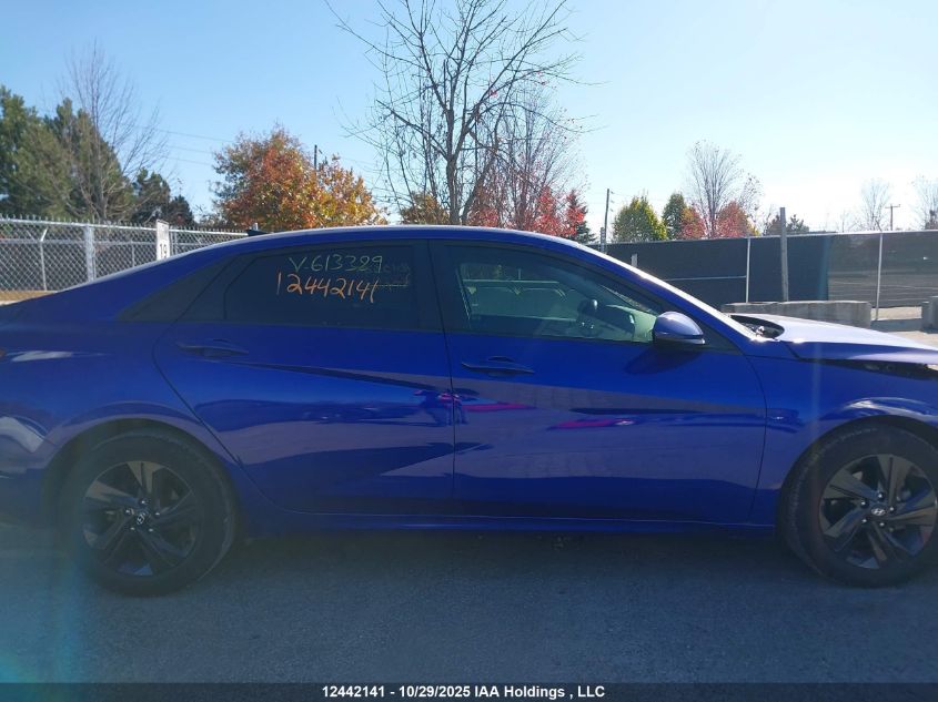 2023 Hyundai Elantra VIN: KMHLM4AG5PU613329 Lot: 12442141