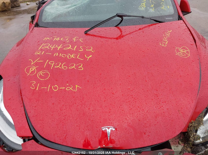 2021 Tesla Model Y VIN: 5YJYGDEE4MF192623 Lot: 12442152