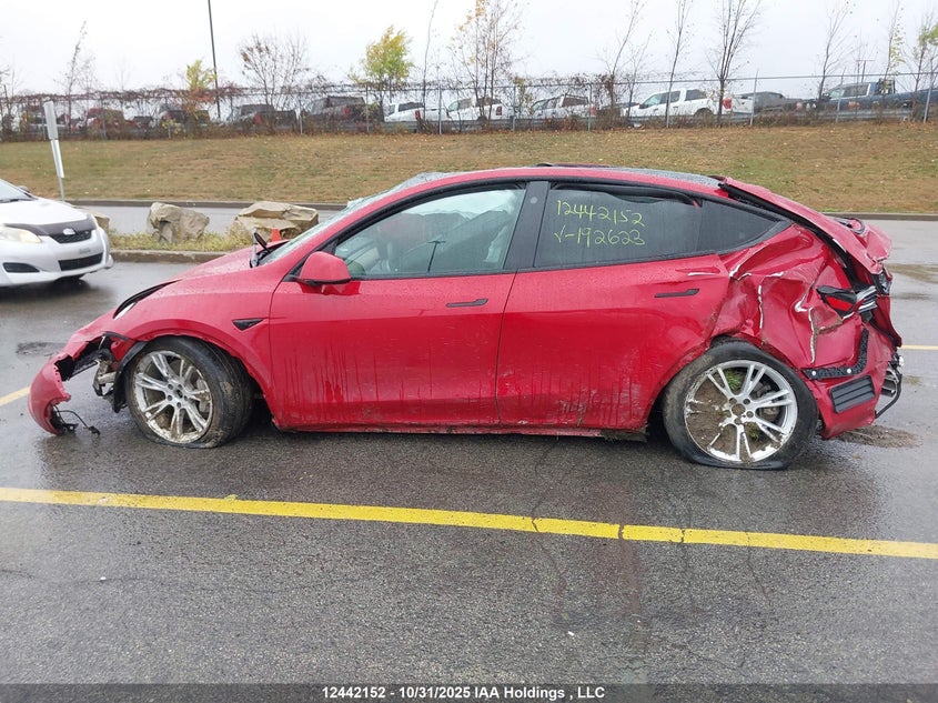 2021 Tesla Model Y VIN: 5YJYGDEE4MF192623 Lot: 12442152