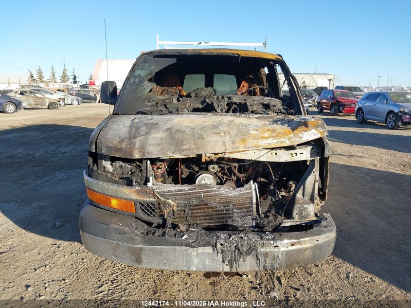 2008 Chevrolet Express Ls/Lt VIN: 1GAHG39K881183814 Lot: 12442174