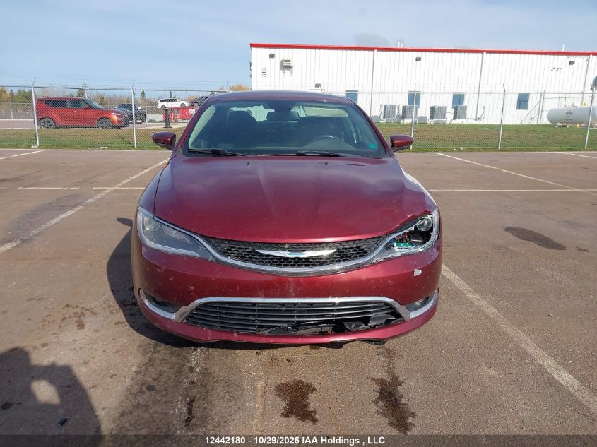2016 Chrysler 200 Limited VIN: 1C3CCCAB6GN180723 Lot: 12442180