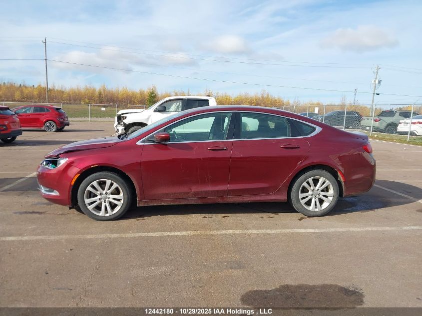 2016 Chrysler 200 Limited VIN: 1C3CCCAB6GN180723 Lot: 12442180
