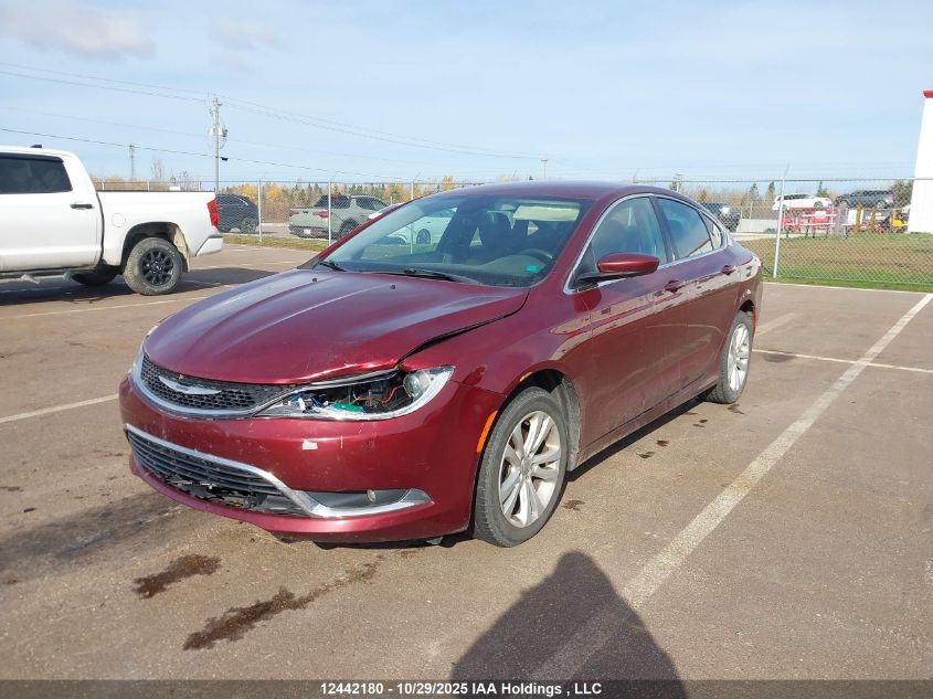 2016 Chrysler 200 Limited VIN: 1C3CCCAB6GN180723 Lot: 12442180