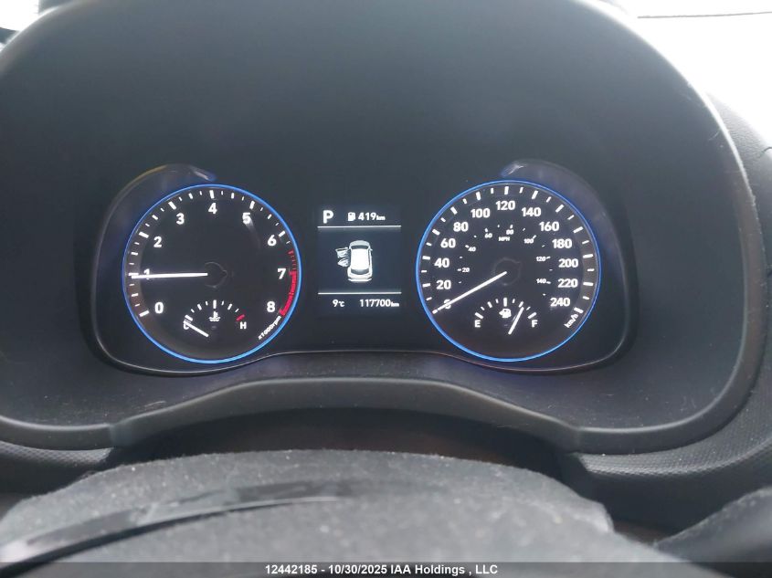 2020 Hyundai Kona Sel VIN: KM8K2CAA7LU493034 Lot: 12442185