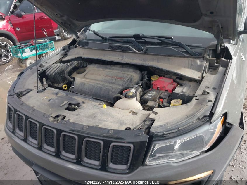 2019 Jeep Compass Trailhawk VIN: 3C4NJDDB5KT761408 Lot: 12442220