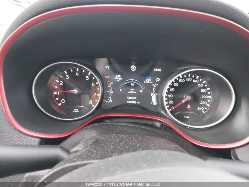 2019 Jeep Compass Trailhawk VIN: 3C4NJDDB5KT761408 Lot: 12442220