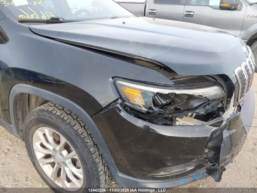 2019 Jeep Cherokee North VIN: 1C4PJMCBXKD279260 Lot: 12442226