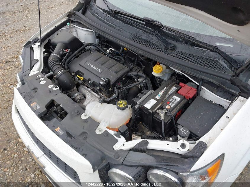 2016 Chevrolet Sonic Lt VIN: 1G1JC6SB5G4129151 Lot: 12442229